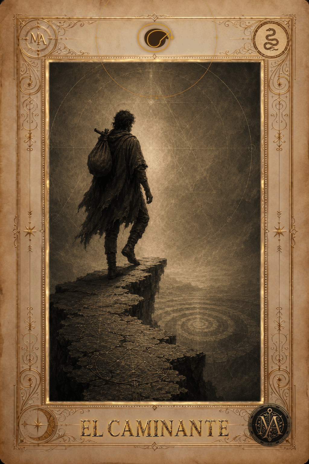 El Caminante — Tarot Marcelo Arkan