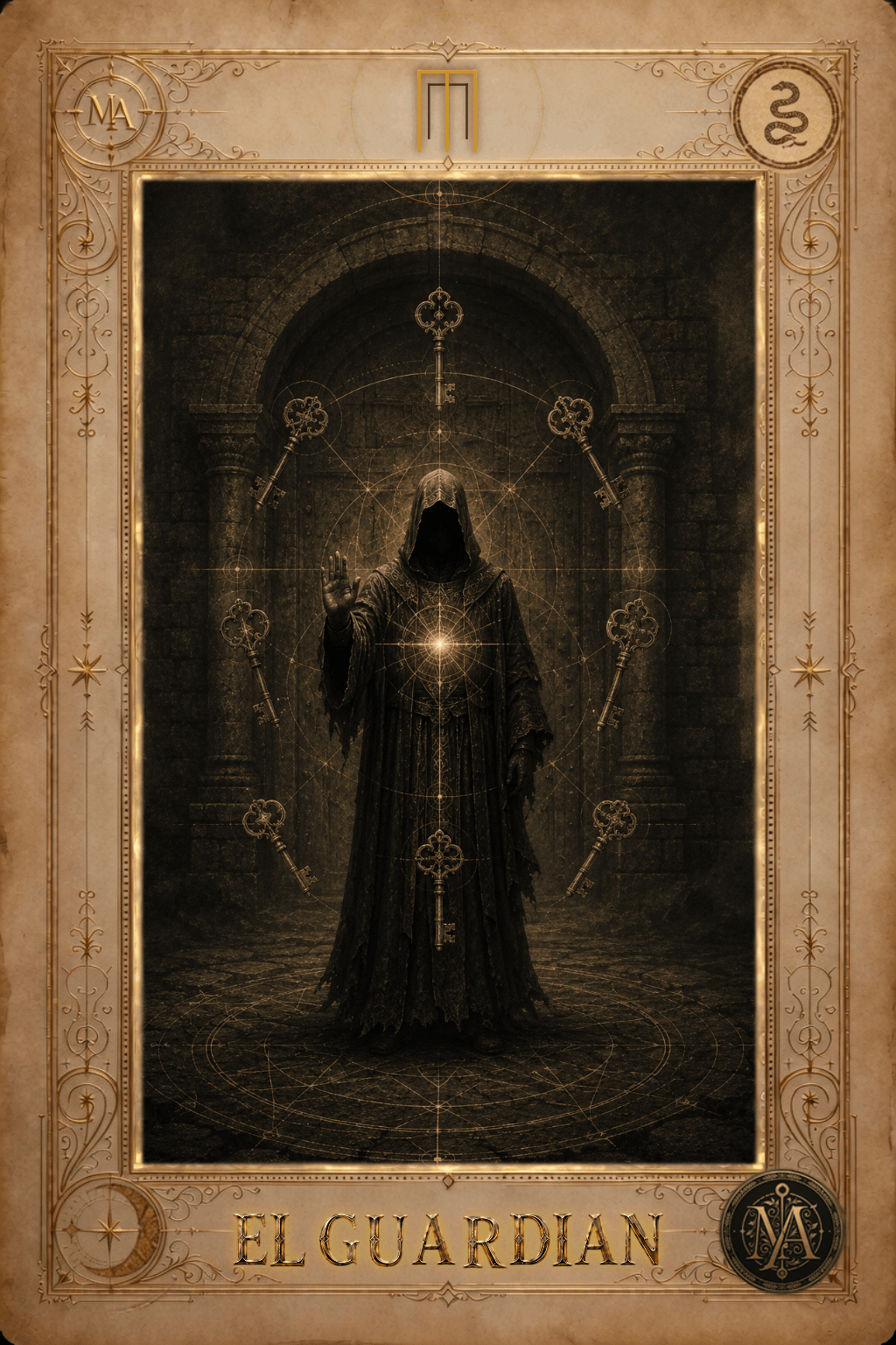 El Guardián — Tarot Marcelo Arkan