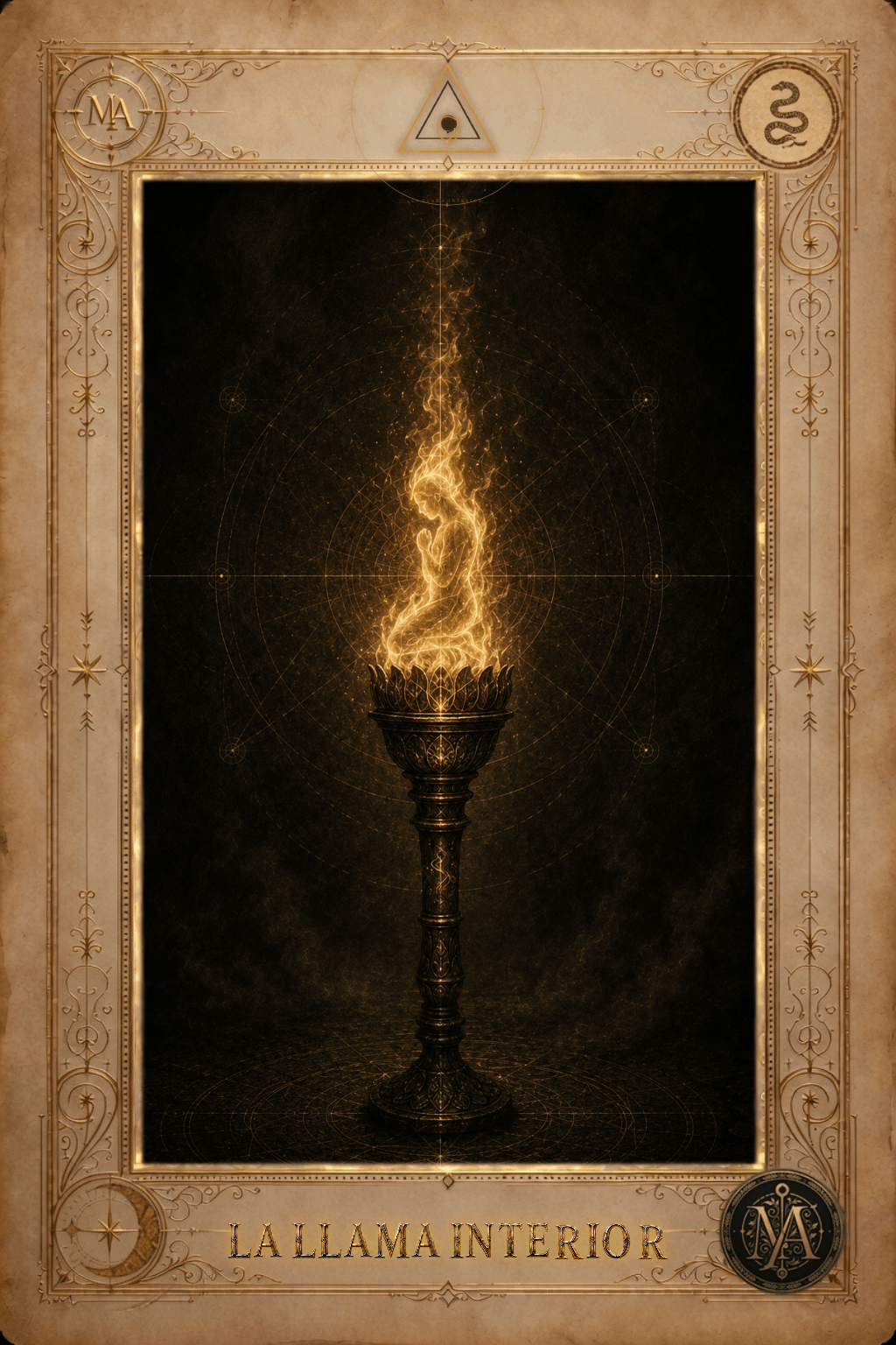 La Llama Interior — Tarot Marcelo Arkan