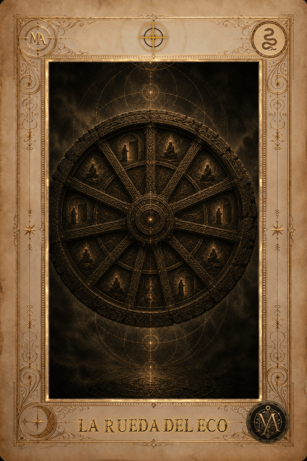 La Rueda del Eco — Tarot Marcelo Arkan