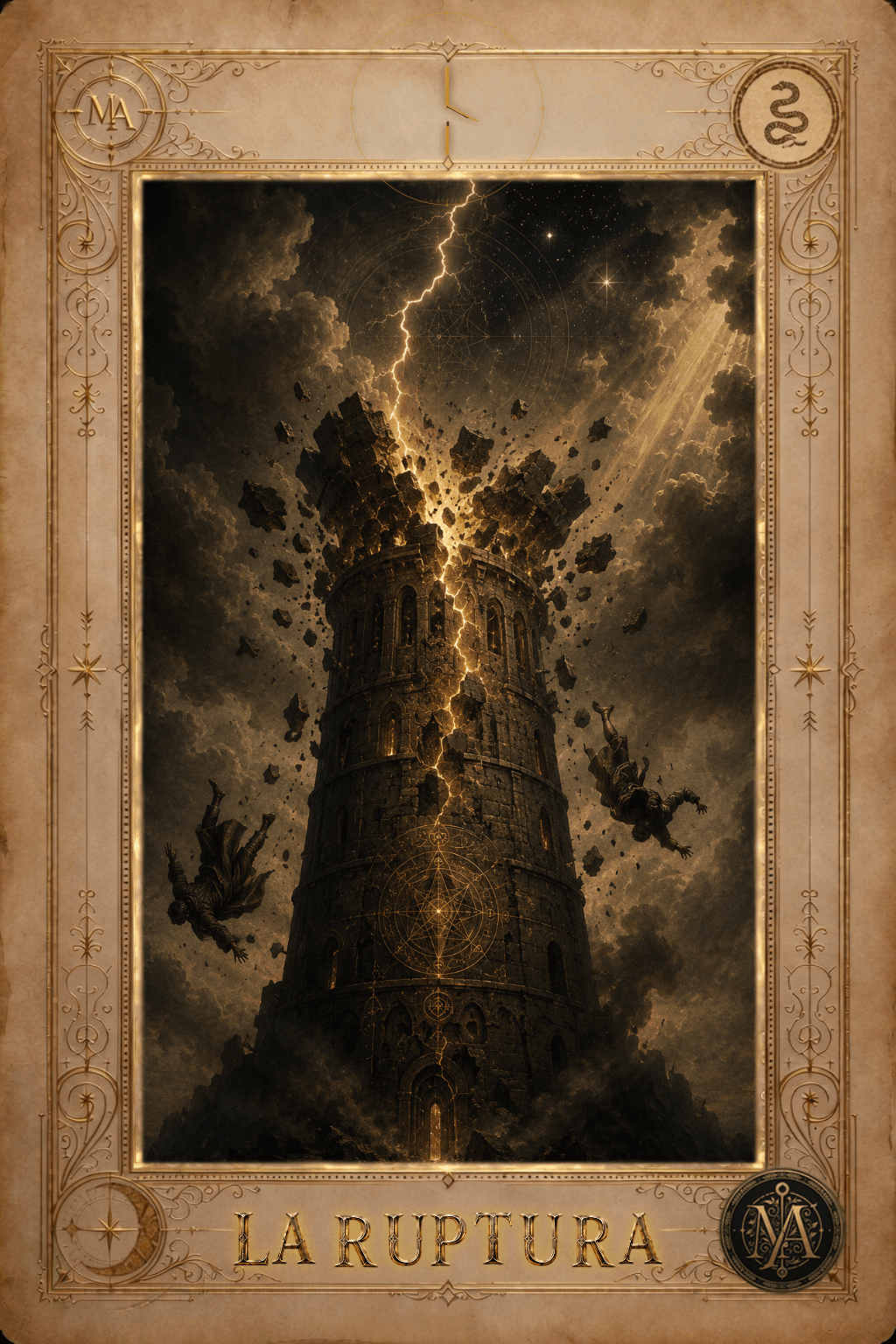 La Ruptura — Tarot Marcelo Arkan