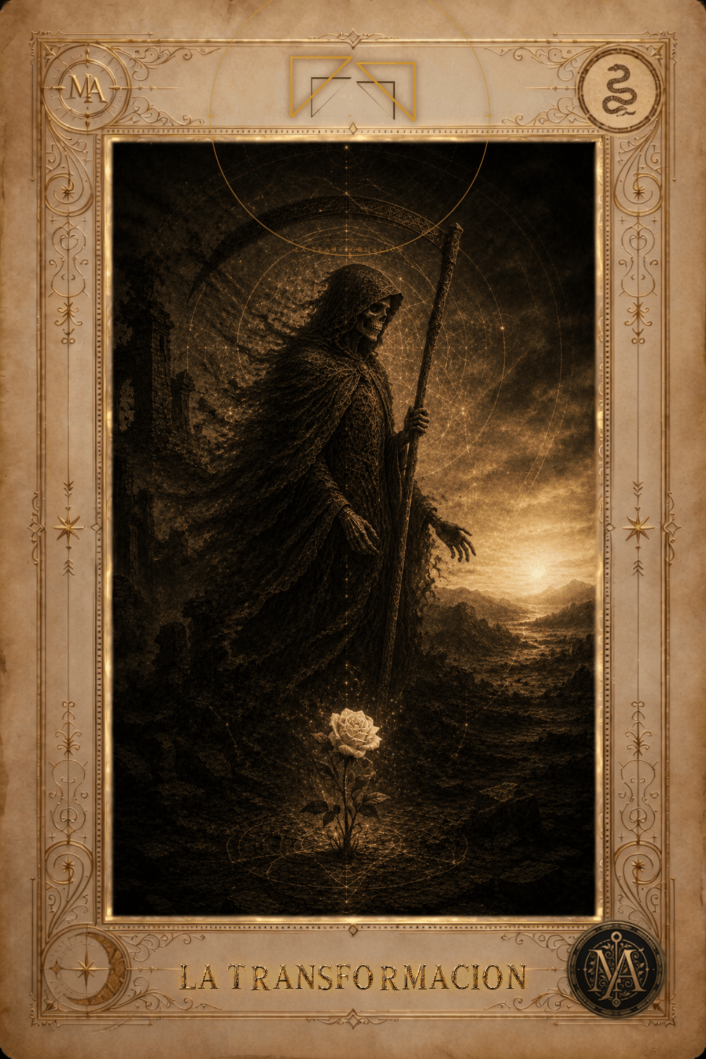 La Transformación — Tarot Marcelo Arkan